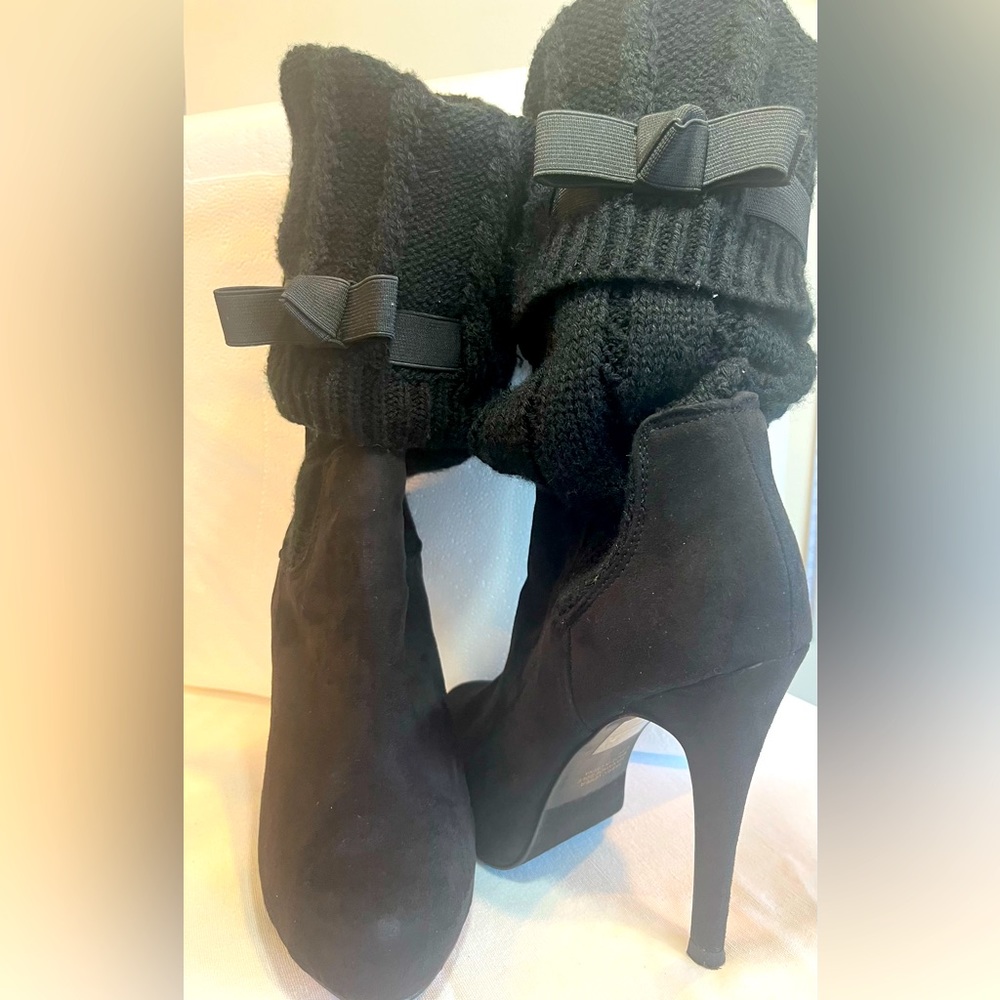 Black Boot Booties